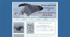 Desktop Screenshot of alaskahumpbacks.org